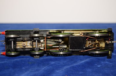 Lot 645 - A Martin Finney O Gauge Finescale kit LSWR T9 (London and South Western Railway) No 117 4-4-0 locomotive and tender accredited as built and painted by Chris Weston with Alan Harris Wheels