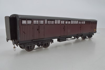 Lot 654 - A David Parkins Finescale O gauge professionally built and painted BR Siphon Van No W2938