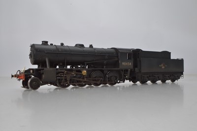 Lot 667 - A kit  / Scratch built O gauge BR black 2-8-0 Locomotive and Tender Class WD  No 90454