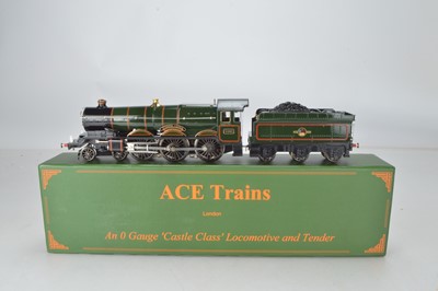 Lot 702 - ACE Trains E7 O Gauge BR lined green ex GWR 'Windsor Castle' No 4082 4-6-0 Locomotive and Tender