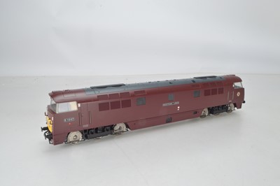 Lot 708 - Heljan O gauge item 52811 Class 52 'Western Lord' in BR Maroon with small yellow panels