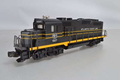 Lot 716 - MTH modern issue O gauge ALCO S-2 Switcher Diesel engine 'Atlantic Coast Line' No 1027