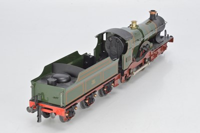 Lot 730 - ACE Trains modern issue E/16 O Gauge GWR Lined green with scroll emblem to tender, 'Falmouth' No 3308 4-4-0 Loco and Tender 