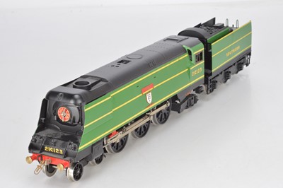 Lot 731 - ACE trains modern issue  E/9 O Gauge SR Lined Malachite Green 'Blackmore Vale' No 21C123 4-6-2 Loco and Tender