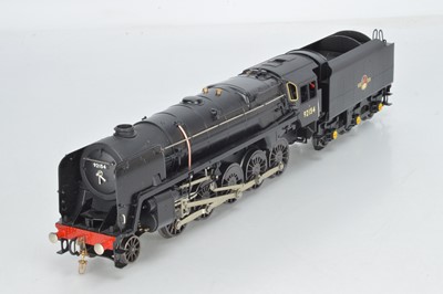 Lot 736 - ACE Trains Modern Issue E28 2-10-0 Loco and Tender, BR Class 9F unlined satin & matt black No 92154
