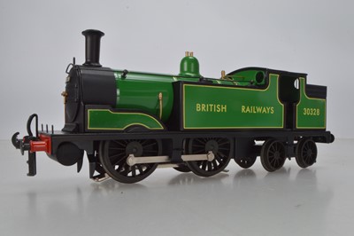 Lot 741 - ACE trains Modern Issue O Gauge E/24 BR Malachite lined green 0-4-4 ' British Railways' No 30328