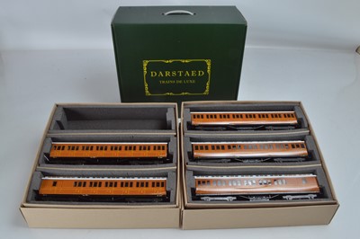 Lot 781 - Darstaed O Gauge Trains De Luxe LNER Clerestory Coaches (5 Coaches)