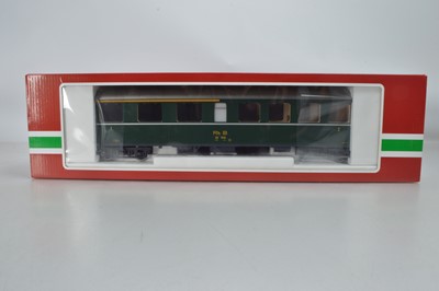 Lot 807 - LGB G Gauge Swiss Rhb Coach