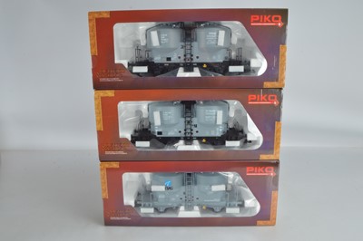 Lot 823 - PIKO G Gauge German Cement Silo Cars Zementsilowagens (3)