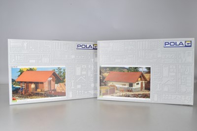Lot 849 - POLA G Scale Kit Cow Shed and Storage Hall (2)