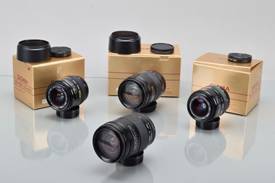 Lot 96 - Four Sigma AF Lenses