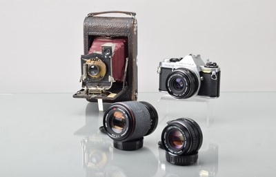 Lot 408 - A Pentax ME Super SLR Camera