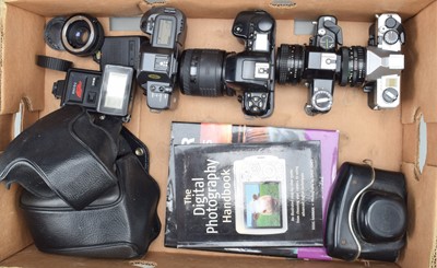 Lot 441 - Four SLR Cameras