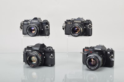 Lot 444 - Four SLR Cameras