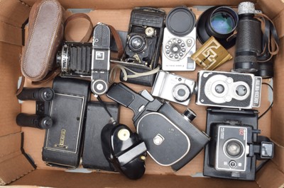 Lot 458 - Folding and Other Cameras
