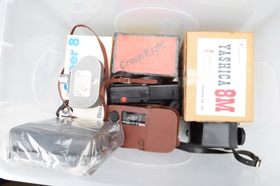 Lot 467 - A Group of 8mm Cine Cameras