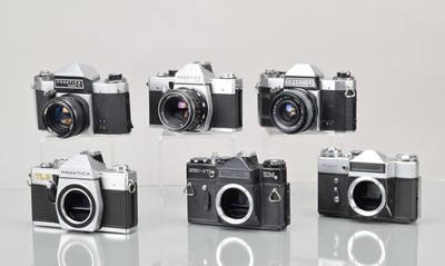 Lot 485 - A Group of Eastern Block Cameras