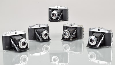 Lot 490 - Five Folding Cameras