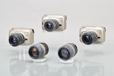 Lot 491 - Three Minolta Vectis S-100 APS Cameras