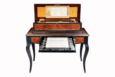 Lot 30 - A changeable-cylinder 'Sublime Harmony' Musical by  Geo. Baker