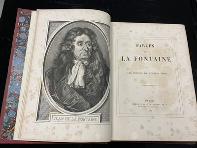 Lot 157 - Illustrated - Gustave Doré (1832-1883)  - Jean De La Fontaine "Fables De La Fontaine"