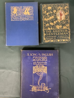 Lot 158 - Illustrated books  - William Heath Robinson  (Illustrated) Rudyard Kipling "A Song of the English"
