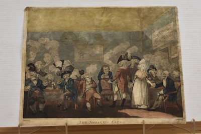 Lot 182 - A group of caricature etchings after Henry William Bunbury (1750-1811)