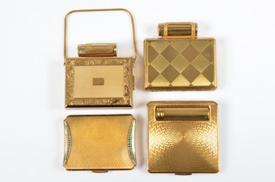 Lot 688 - A 1950s gilt metal Kigu carry all