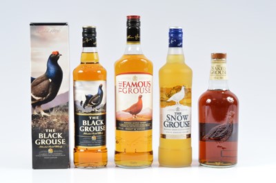 Lot 723 - A collection of four assorted Famous Grouse Scotch Whisky
