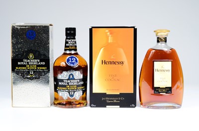 Lot 755 - A bottle of Hennessey Fine de Cognac