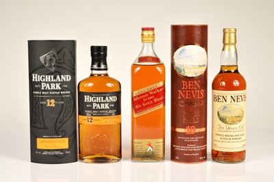 Lot 764 - A collection of three bottles of Scotch Whisky