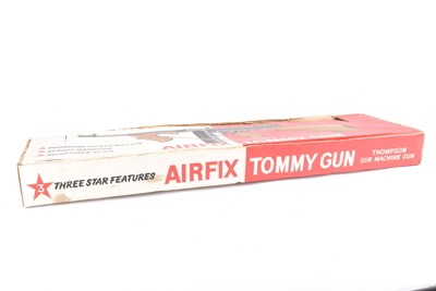 Lot 603 - A 1960s Airfix 'Tommy Gun' Thompson Sub Machine Gun No.1629