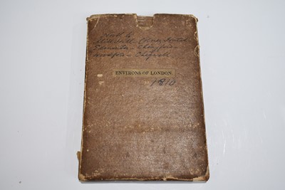 Lot 92 - A New Topographical Map of the Country in the Vicinity of London