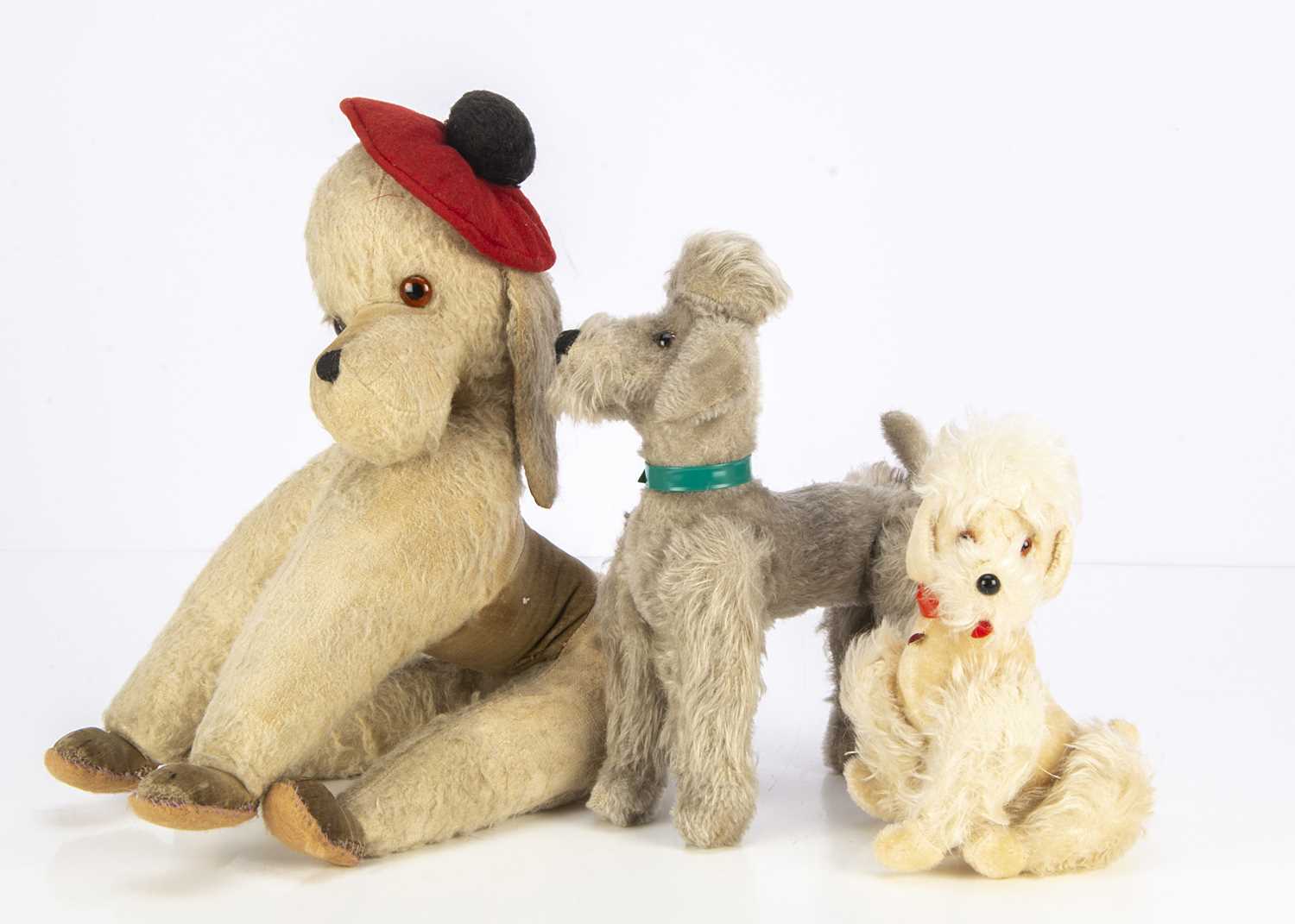 Lot 53 - Three post-war poodles