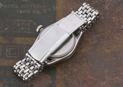 Lot 181 - A c1950s Rolex Osyter manual wind stainless steel wristwatch