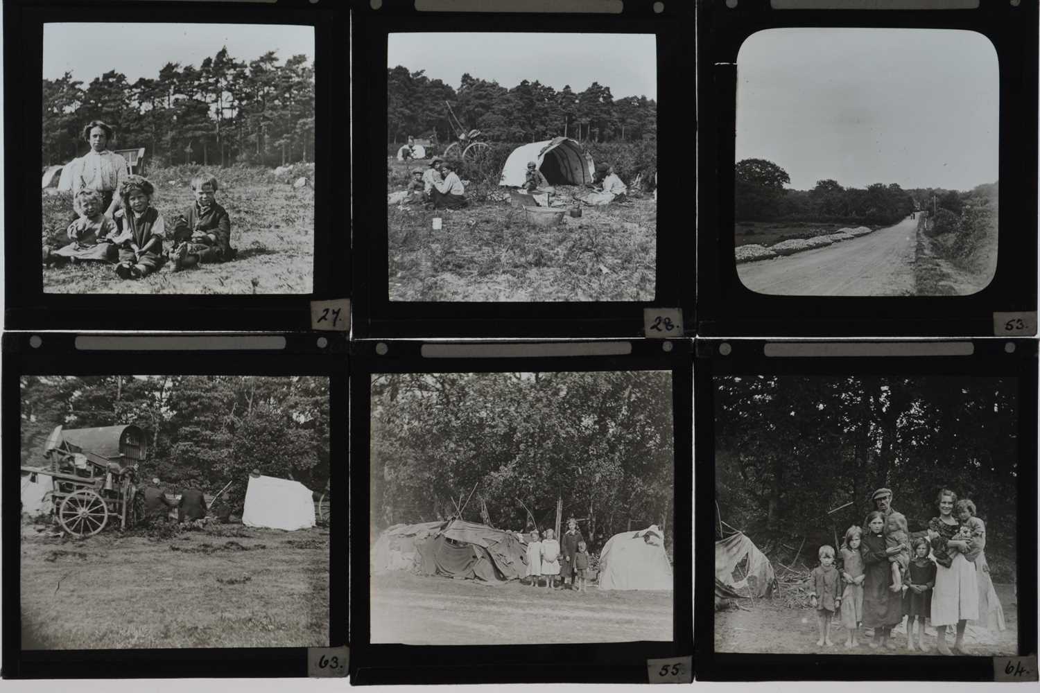 Lot 39 - 3¼in sq Magic Lantern Slides