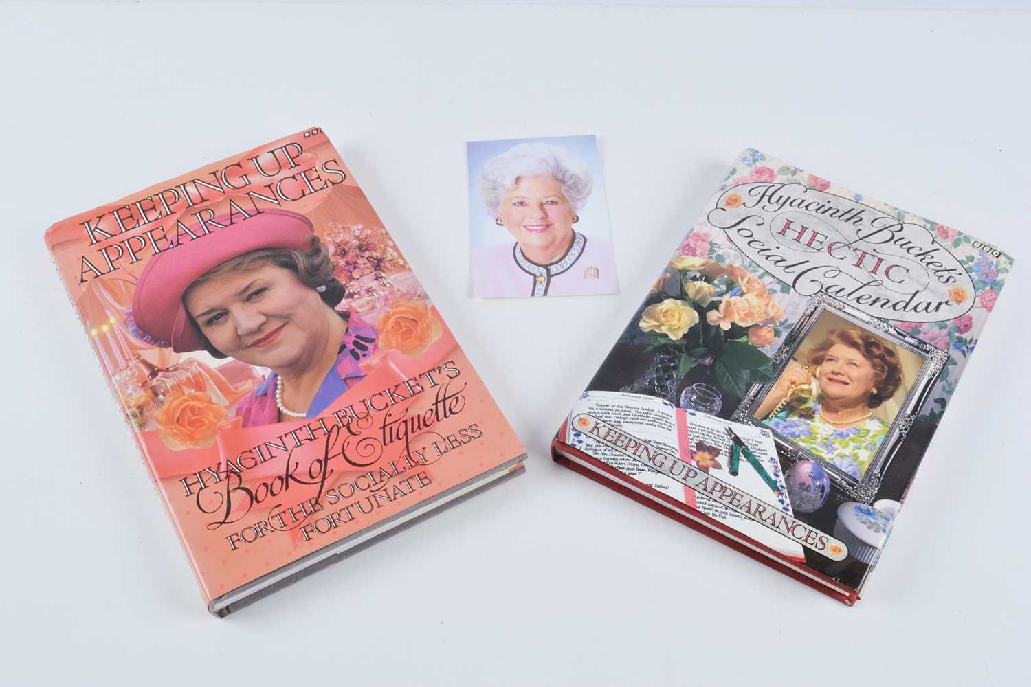 Lot 17 - Two hardback copies BBC's Hyacinth Bucket's books