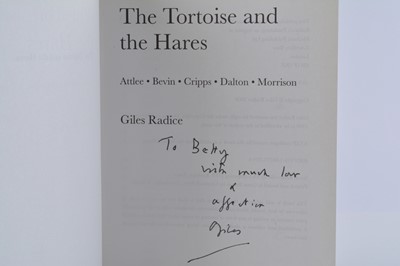 Lot 21 - Three first edition signed and dedicated Giles Radice volumes