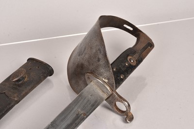 Lot 793 - An 1871 British Cutlass converted from a P1857