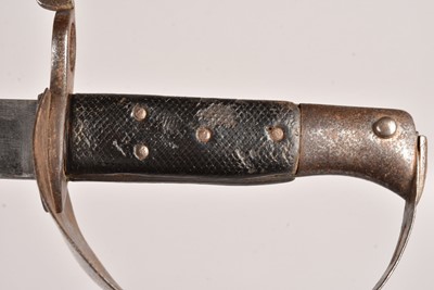 Lot 793 - An 1871 British Cutlass converted from a P1857