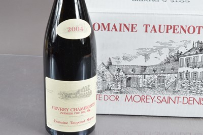 Lot 18 - Six bottles of Gevrey Chambertin 1er Cru 'Bel Air' 2004