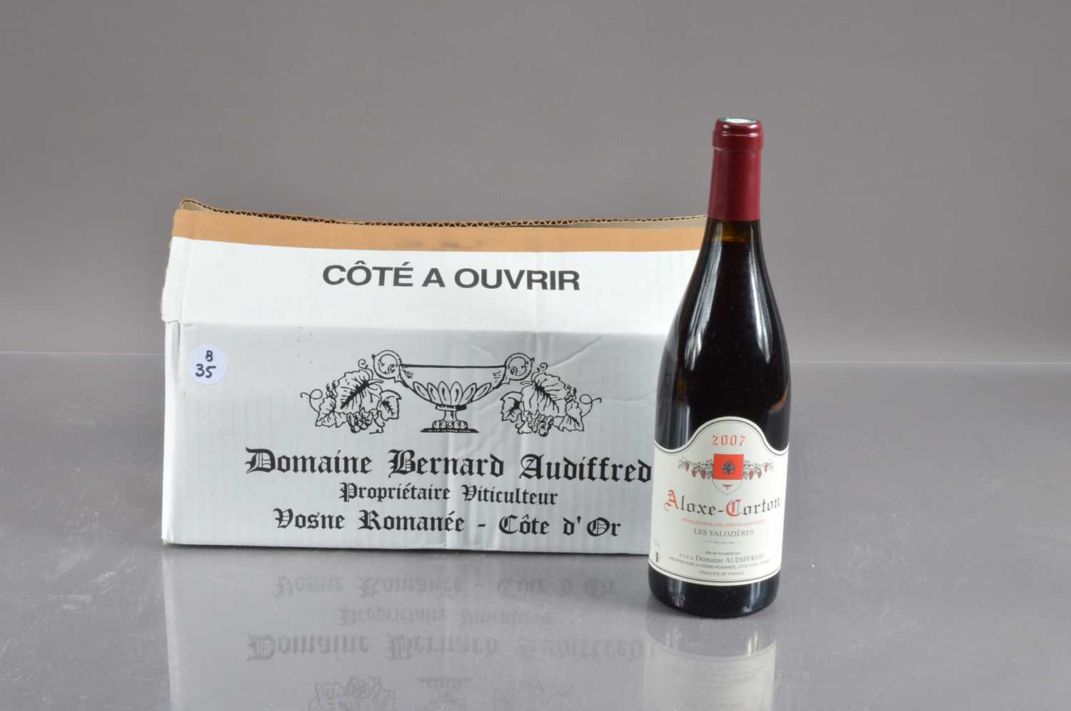 Lot 35 - Six bottles of Aloxe Corton 'Les Valozieres' 2007