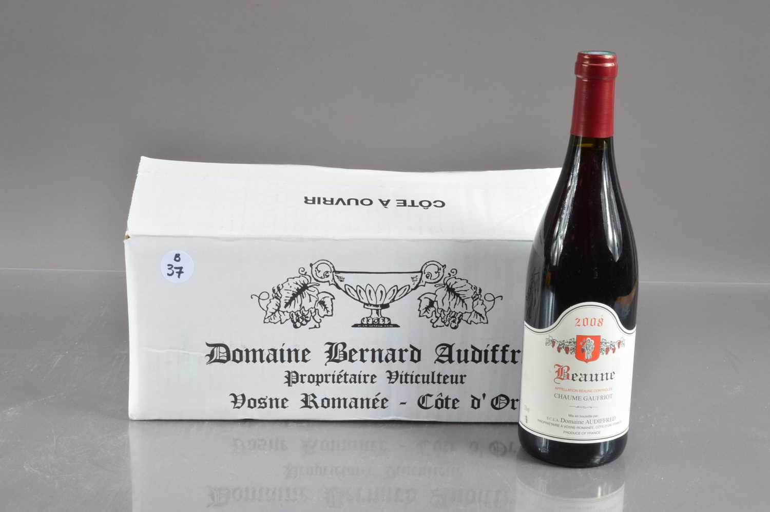 Lot 37 - Six bottles of Beaune Chaume Gaufriot 2008