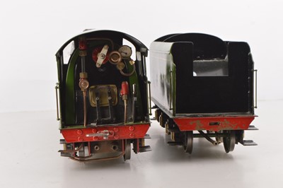 Lot 792 - A 2.5 inch Gauge 4-6-2 Loco & Tender LNER lined green 'Flying Scotsman' No.4038, Coal fired live steam