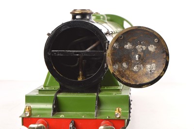 Lot 792 - A 2.5 inch Gauge 4-6-2 Loco & Tender LNER lined green 'Flying Scotsman' No.4038, Coal fired live steam