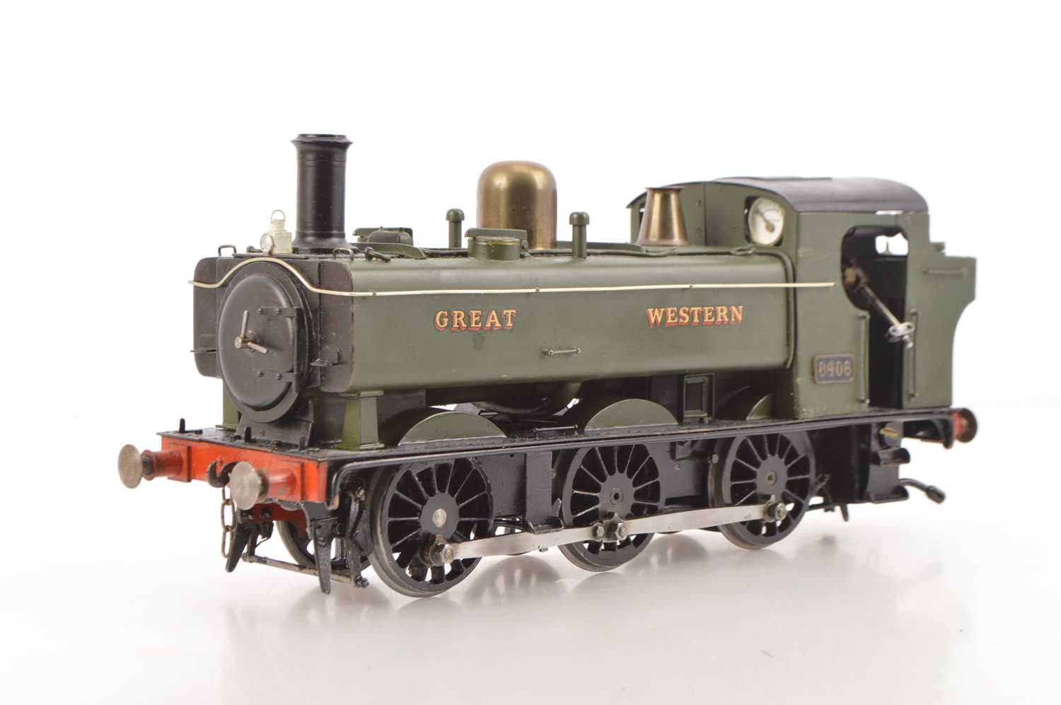 Lot 899 - A Gauge 1 live steam spirit-fired GWR 0-6-0 Pannier Tank Locomotive
