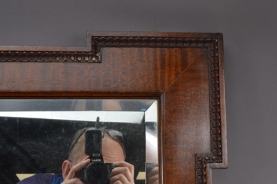 Lot 32 - An early 20th Century mahogany wall mirror of good size