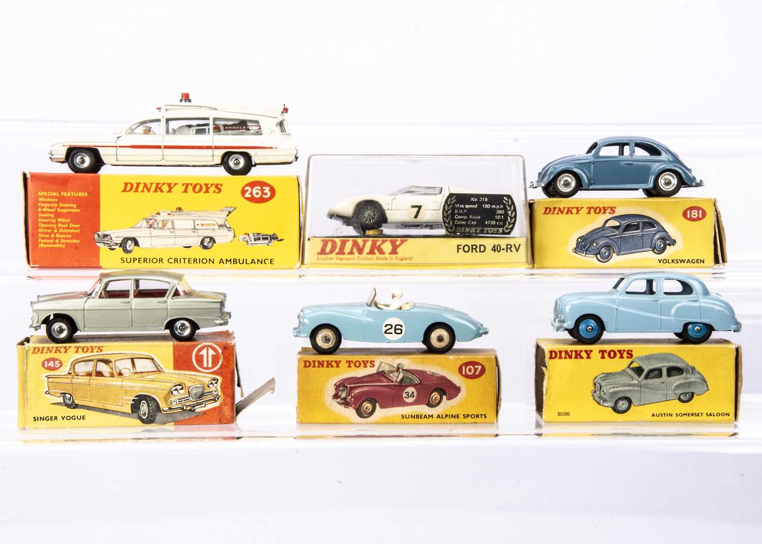 Lot 94 - Boxed Dinky Toy Cars