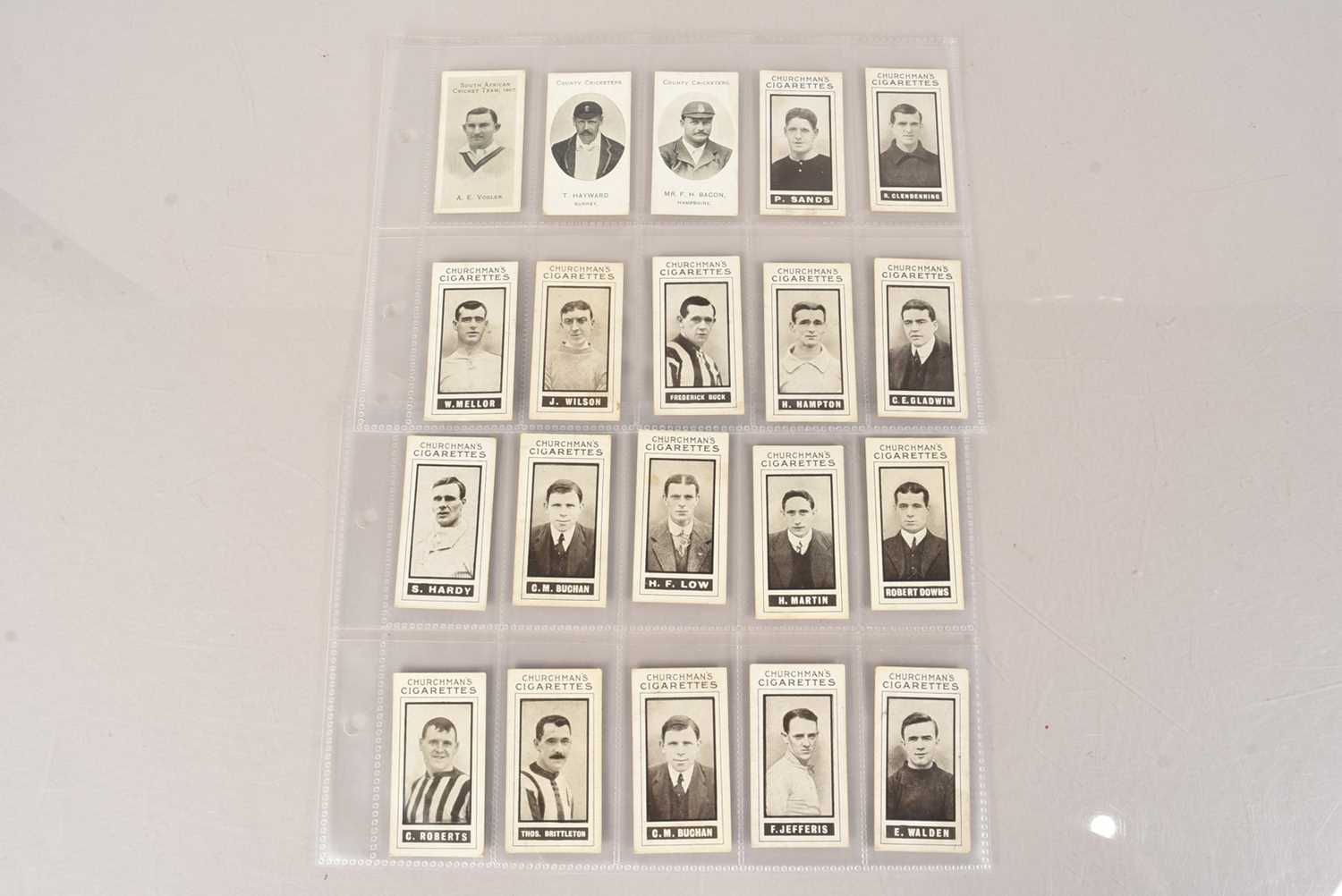 Lot 168 - Taddy & Co and Churchman's Sporting Themed Cigarette Cards (21)