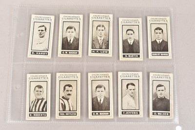 Lot 168 - Taddy & Co and Churchman's Sporting Themed Cigarette Cards (21)